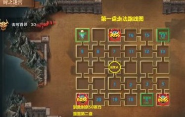 荣耀大天使时之迷宫5转400怎么过？5转时之迷宫通关路线图[多图]图片3