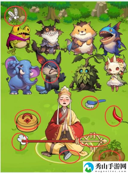 文字找茬大师赶走妖怪帮助长老赶走妖怪怎么过关
