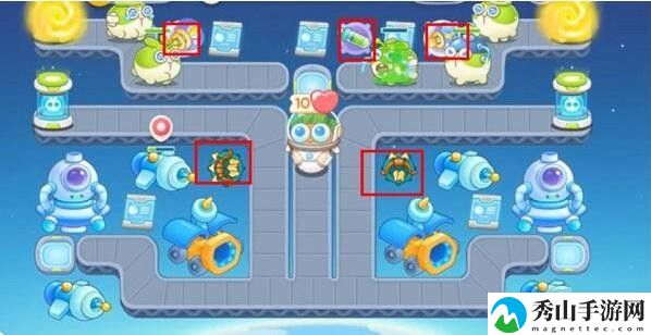 保卫萝卜4太空穿越第23关通关攻略