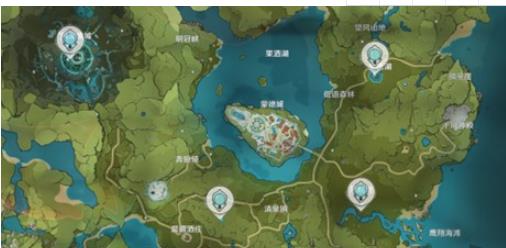 原神摘星崖风神瞳获取位置分布