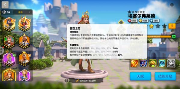 万国觉醒埃塞尔技能特点详评