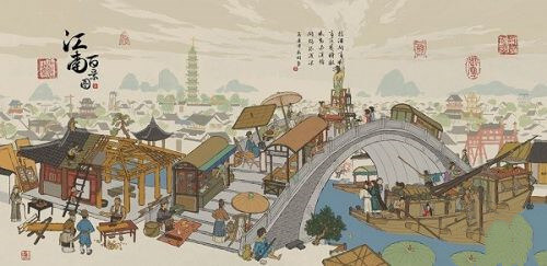 江南百景图人工湖放置位置分享