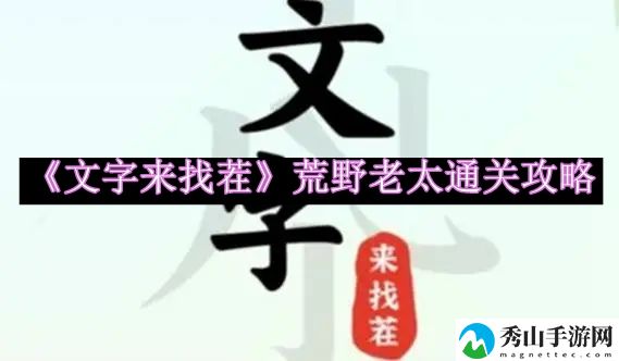 文字来找茬荒野老太通关攻略 终极挑战攻略全解