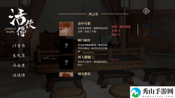活侠传野心勃勃成就最新获取方式