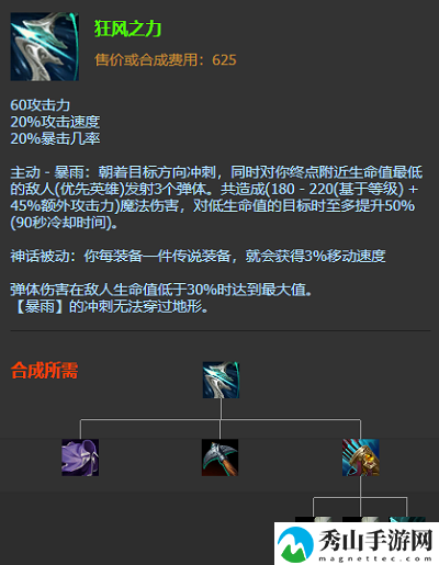 lol无限火力男枪出装2021