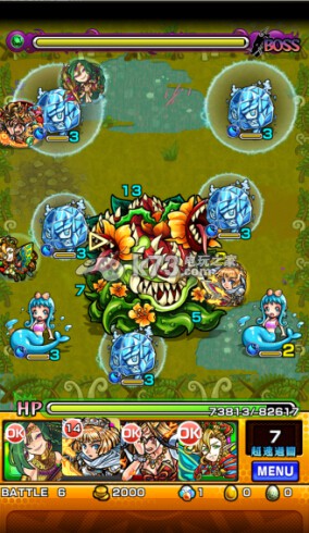 怪物弹珠树海的怪植物打法：技能释放节奏掌握
