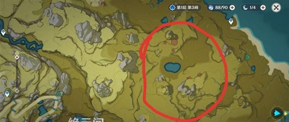 原神四星圣遗物位置