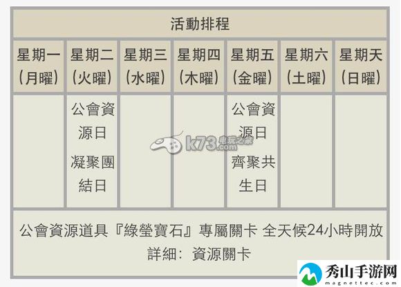 幻想战姬每日活动副本一览：深入了解游戏内的活动和节日庆典