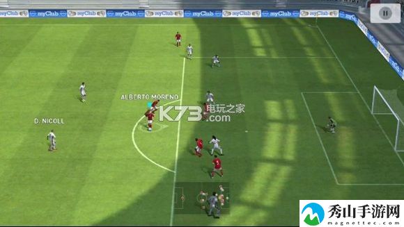 实况足球手游传球控制队友走位技巧：公会战的制胜战术