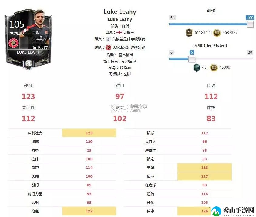 FIFA足球世界左翼卫推荐：善于利用游戏中的元素反应和连锁技能