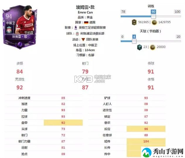 FIFA足球世界中前卫球员推荐：攻略教你熟练