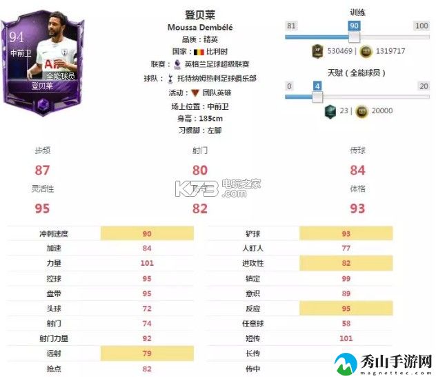 FIFA足球世界中前卫球员推荐：攻略教你熟练