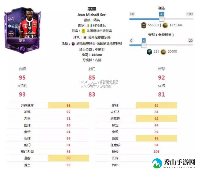 FIFA足球世界中前卫球员推荐：攻略教你熟练