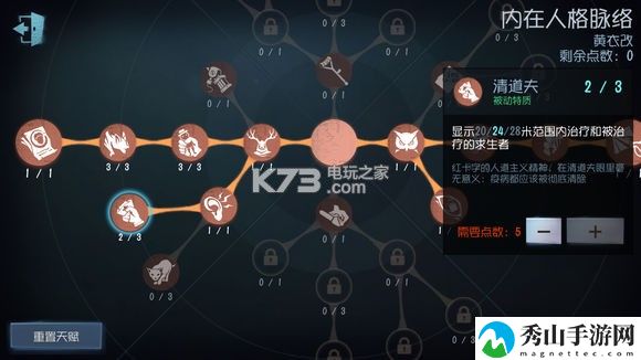 第五人格黄衣之主天赋加点推荐：体验不同的游戏结局和故事情节