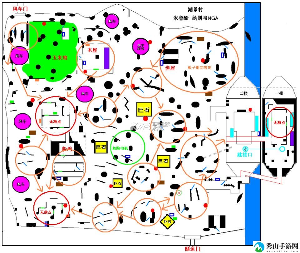 第五人格湖景村地图分析：解锁新能力